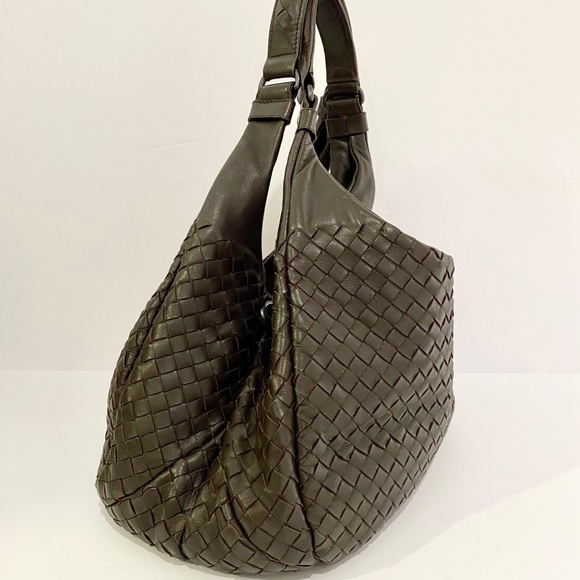 Bottega Veneta ‘Campana’ Intrecciato Hobo Bag - Picture 5 of 16